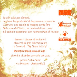 Cena in riva al lago